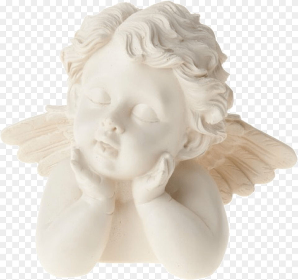 Aesthetic Angel Statue, Baby, Person, Face, Head Free Transparent Png