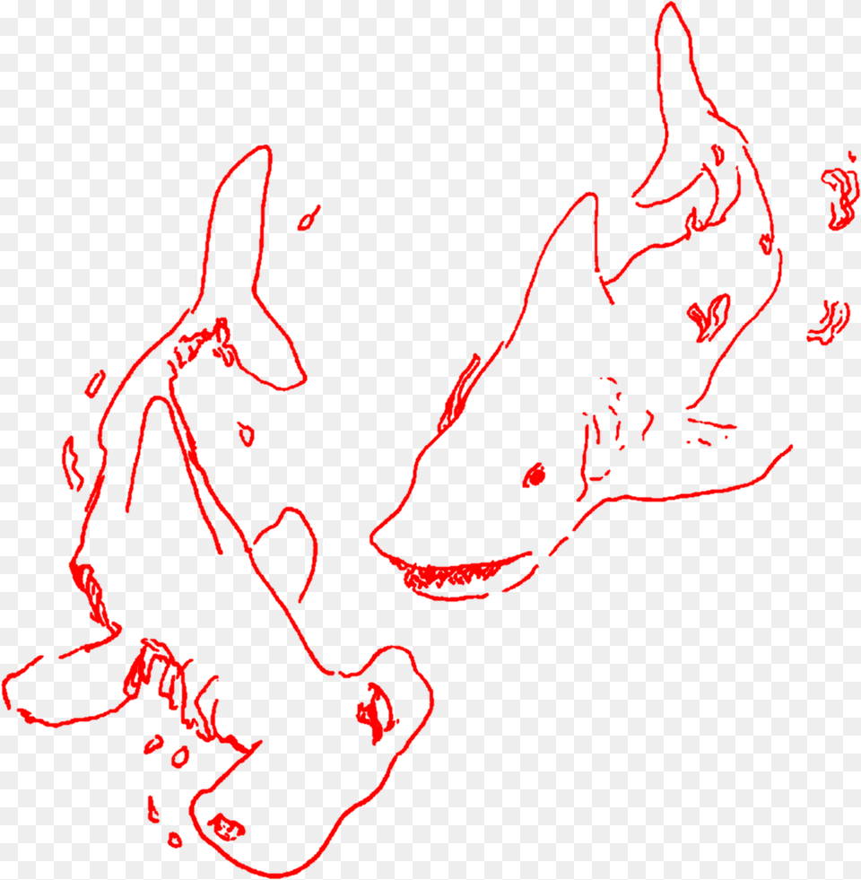 Aesthetic Art Sketch Doodle Shark Sharks Lineart, Mountain, Nature, Outdoors, Person Png Image