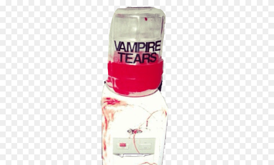 Aesthetic Creepy Sticker Tears Blood Creepyaesthetic Unicorn Tears, Bottle, Jar, Appliance, Cooler Png