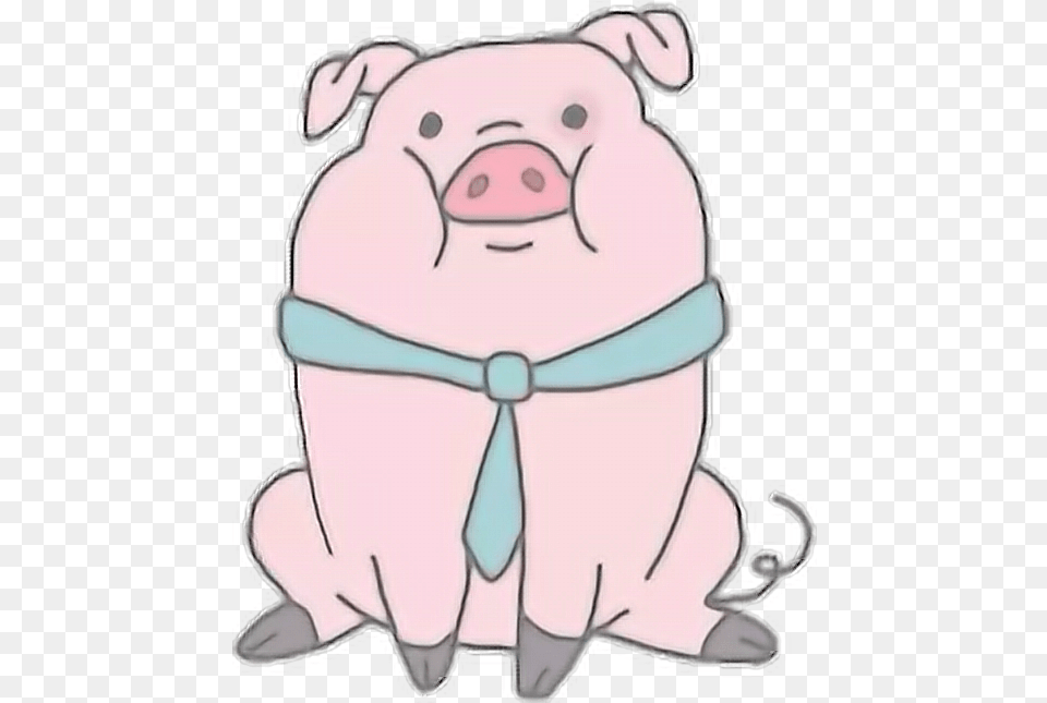 Aesthetic Filter Love Cute Pig Pato Dibujos De Gravity Falls, Animal, Mammal, Bear, Wildlife Free Png