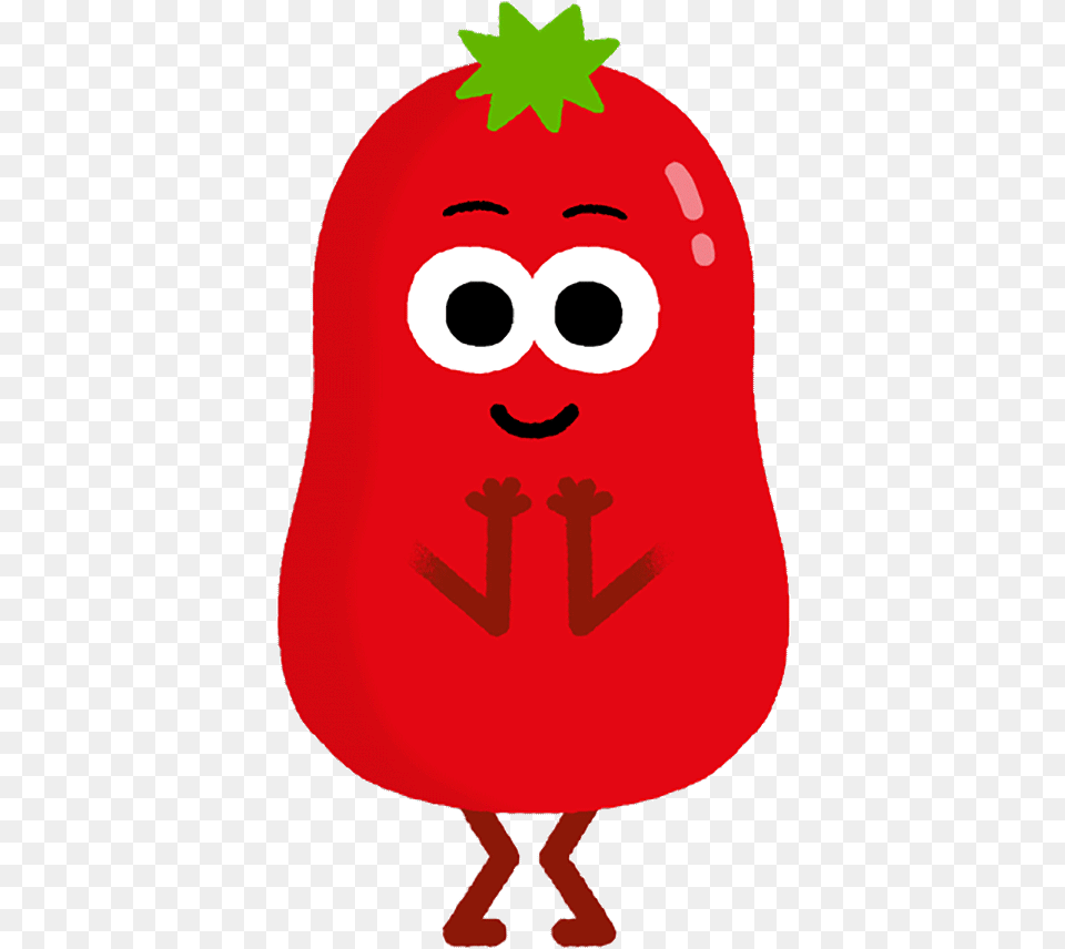 Aesthetic Food Gif Transparent Guides Animated Kawaii Pixel Dancing Tomato Gif Transparent, Berry, Fruit, Plant, Produce Png