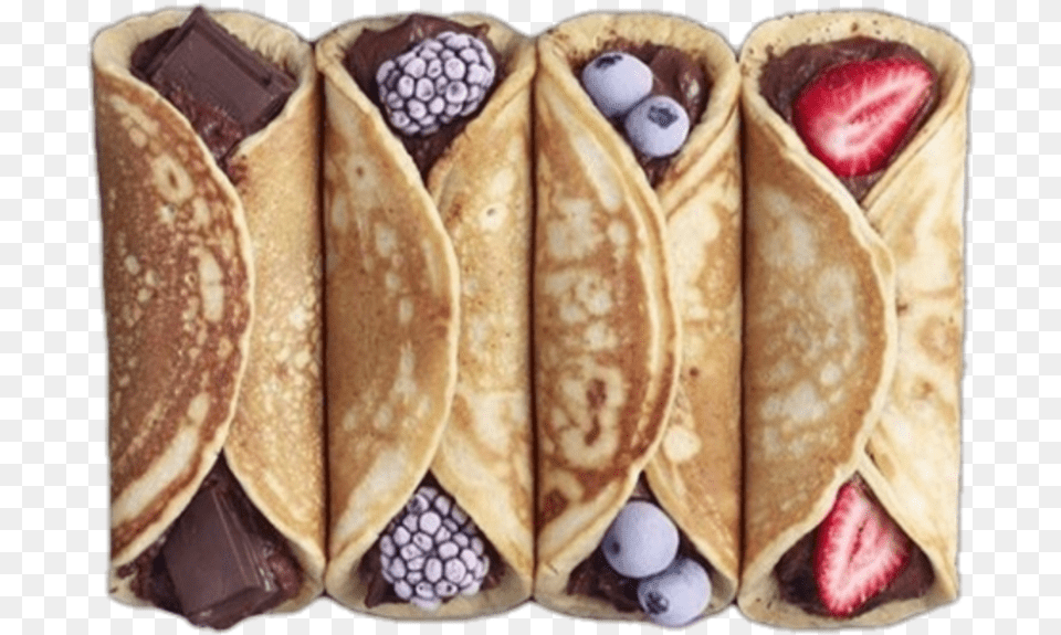 Aesthetic Foodfotoedit Crepes Waffle Remix Instagram Essen, Bread, Food, Pancake, Crepe Free Png Download