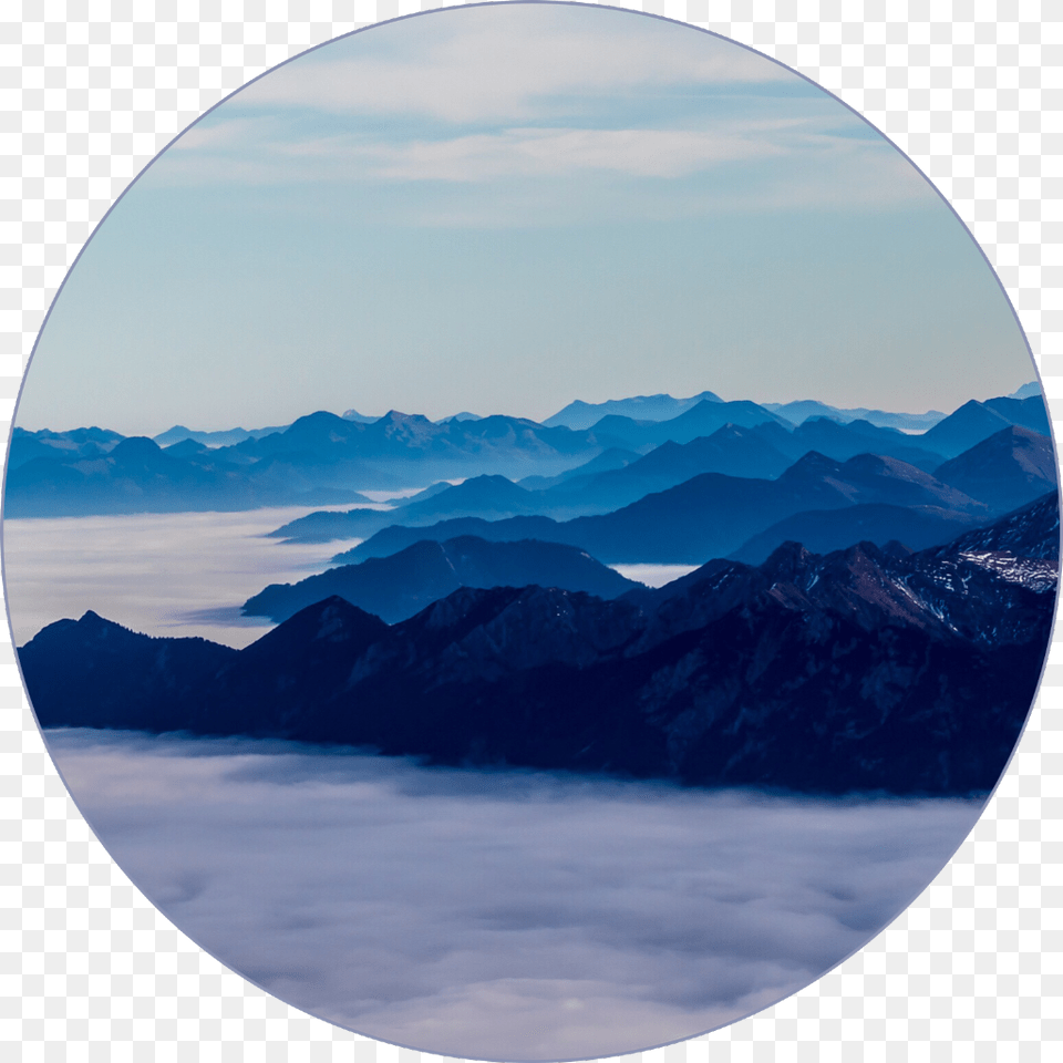 Aesthetic Hipster Blue Sky Dark Light Moutains Summit, Outdoors, Nature, Photography, Window Free Png
