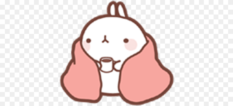 Aesthetic Kawaii Sticker Tumblr Cute Anime Kawaii Discord Emote Gif, Snout, Baby, Person, Animal Png Image