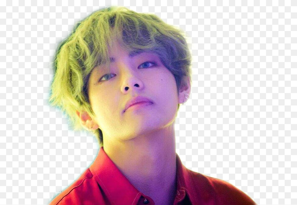 Aesthetic Kim Taehyung, Face, Head, Person, Photography Free Transparent Png