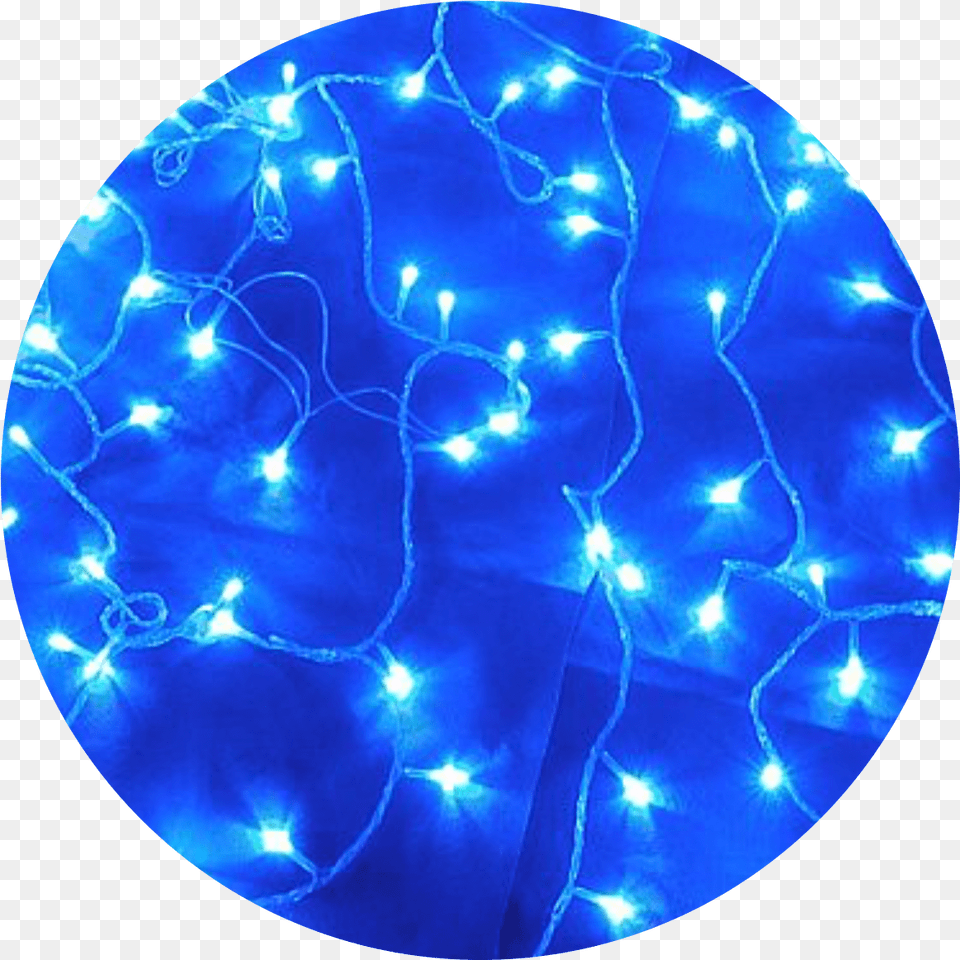 Aesthetic Light Blue Anime Icons Novocomtop Dot, Lighting, Electronics, Astronomy, Moon Png Image