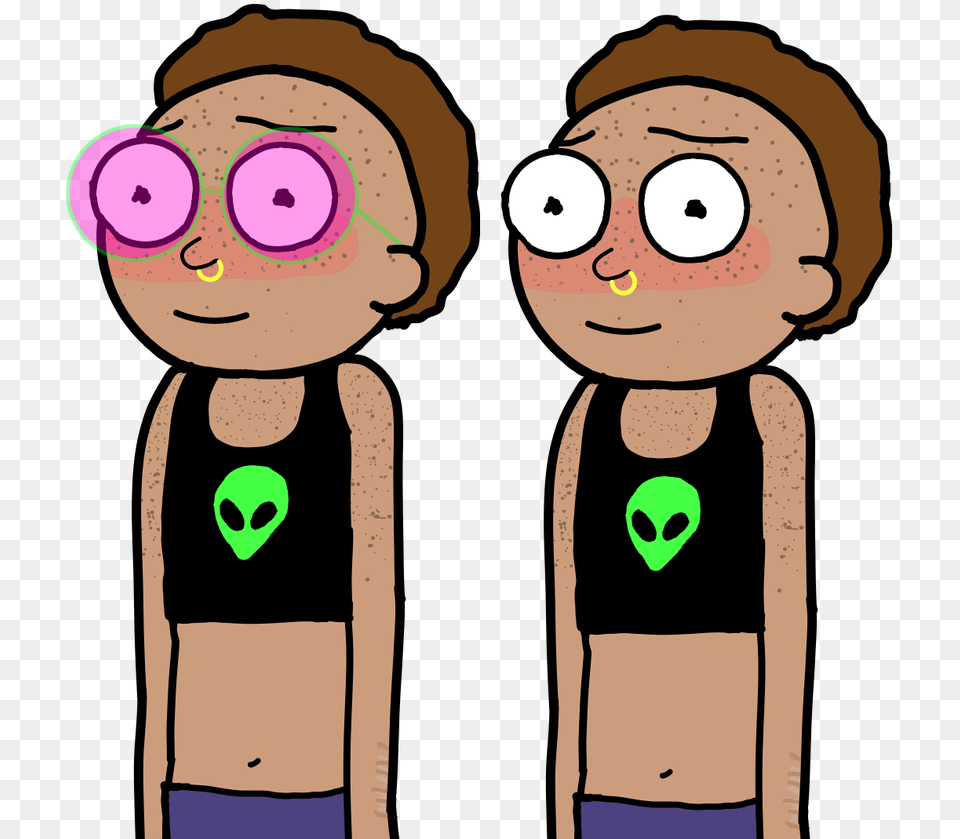 Aesthetic Morty, Baby, Person, Face, Head Png Image