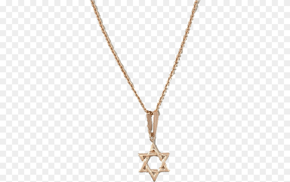 Aesthetic Necklace Starofdavid Jewish Transparent Jewish Necklace, Accessories, Jewelry, Pendant, Diamond Free Png