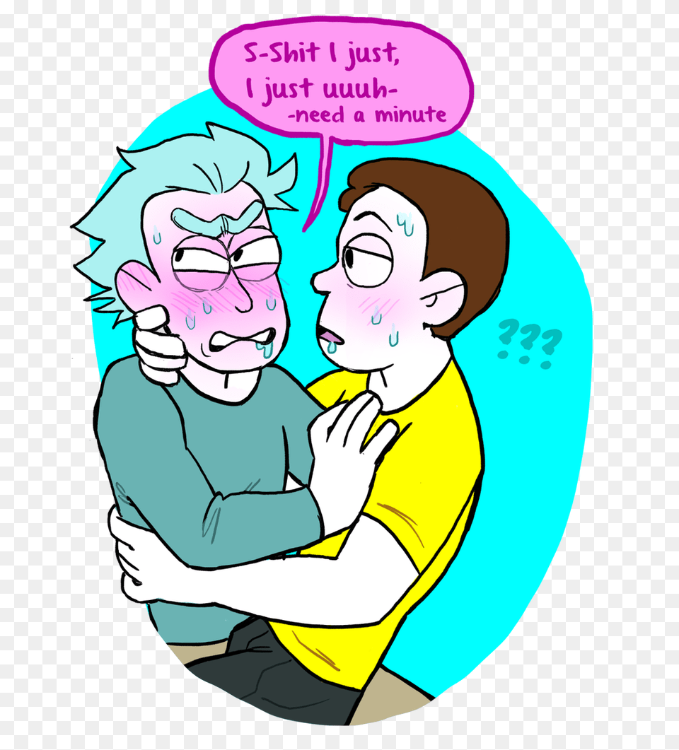 Aesthetic On Twitter For Lovers Of Tiny Rick, Book, Comics, Publication, Baby Free Transparent Png