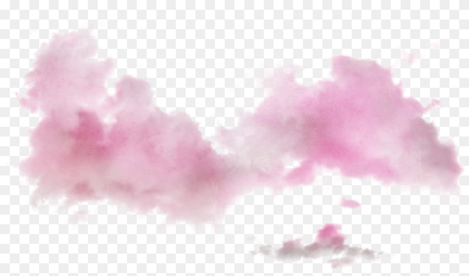 Aesthetic Pink Clouds, Smoke, Nature, Outdoors, Sky Png Image