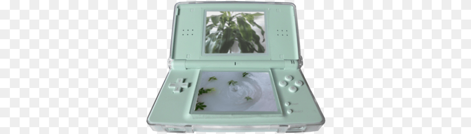 Aesthetic Plants And Nintendo Ds Lite Nintendo Ds Aesthetic, Computer, Computer Hardware, Electronics, Hardware Free Png Download