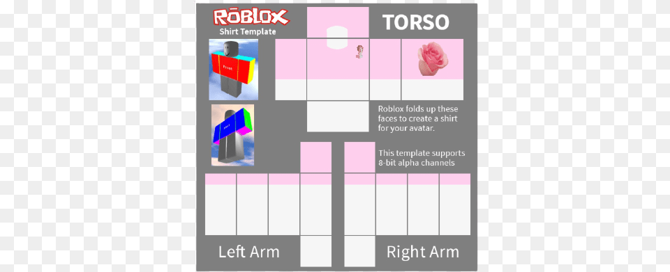 Aesthetic Roblox Shirt Template Girls Roblox Template Shirt, Text Free Transparent Png