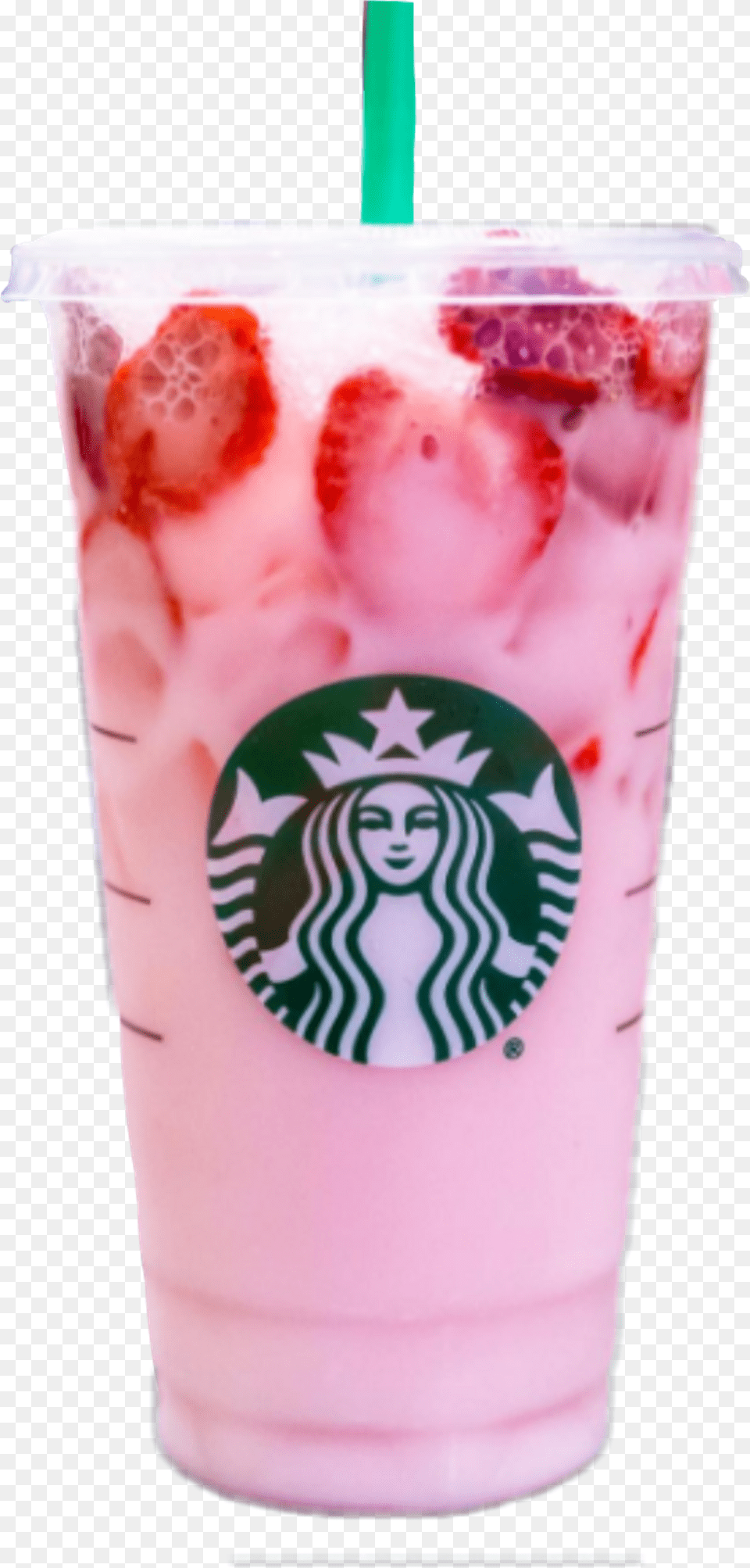 Aesthetic Starbucks Food Drink Tumblr Strawberry Acai Starbucks Drinks, Face, Head, Person, Beverage Png Image