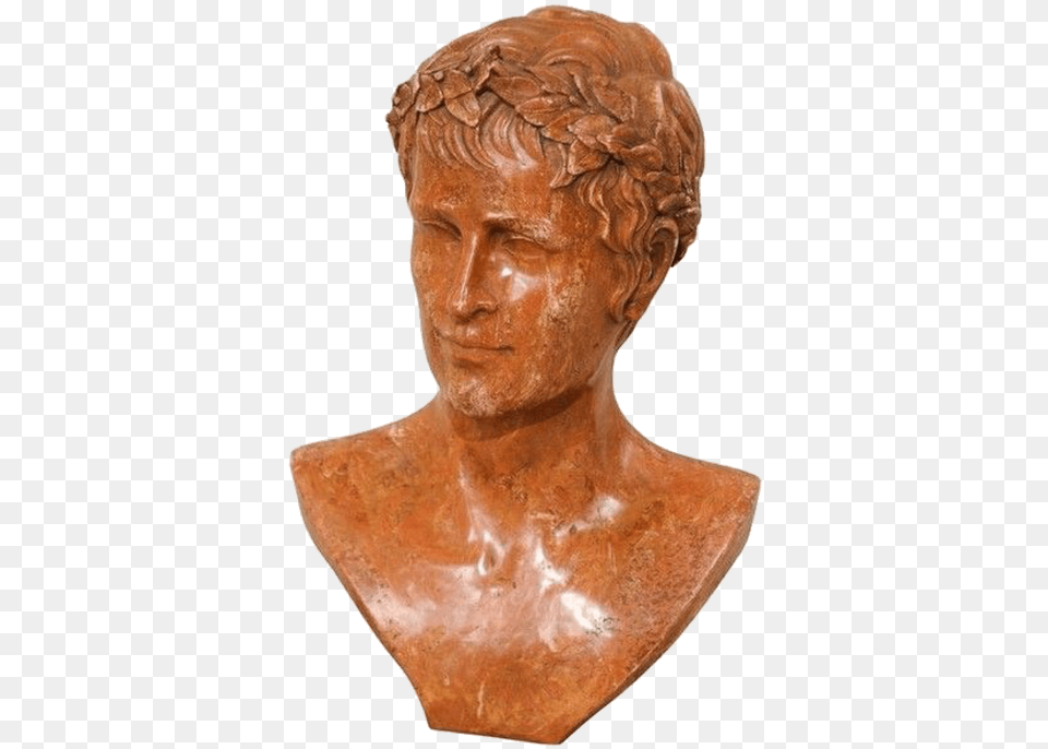 Aesthetic Statue For Moodboards Bust Hair Design, Bronze, Adult, Man, Male Png