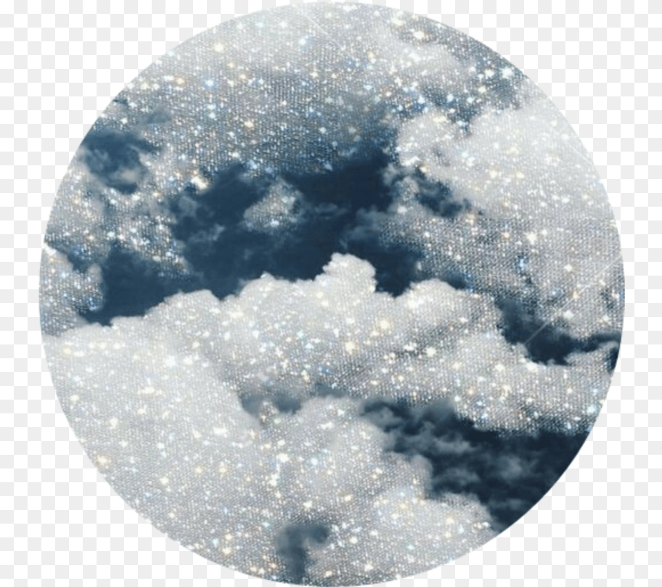 Aesthetic Sticker Icon Glittery Tumblr Aesthetic Glitter, Photography, Astronomy, Moon, Nature Free Transparent Png