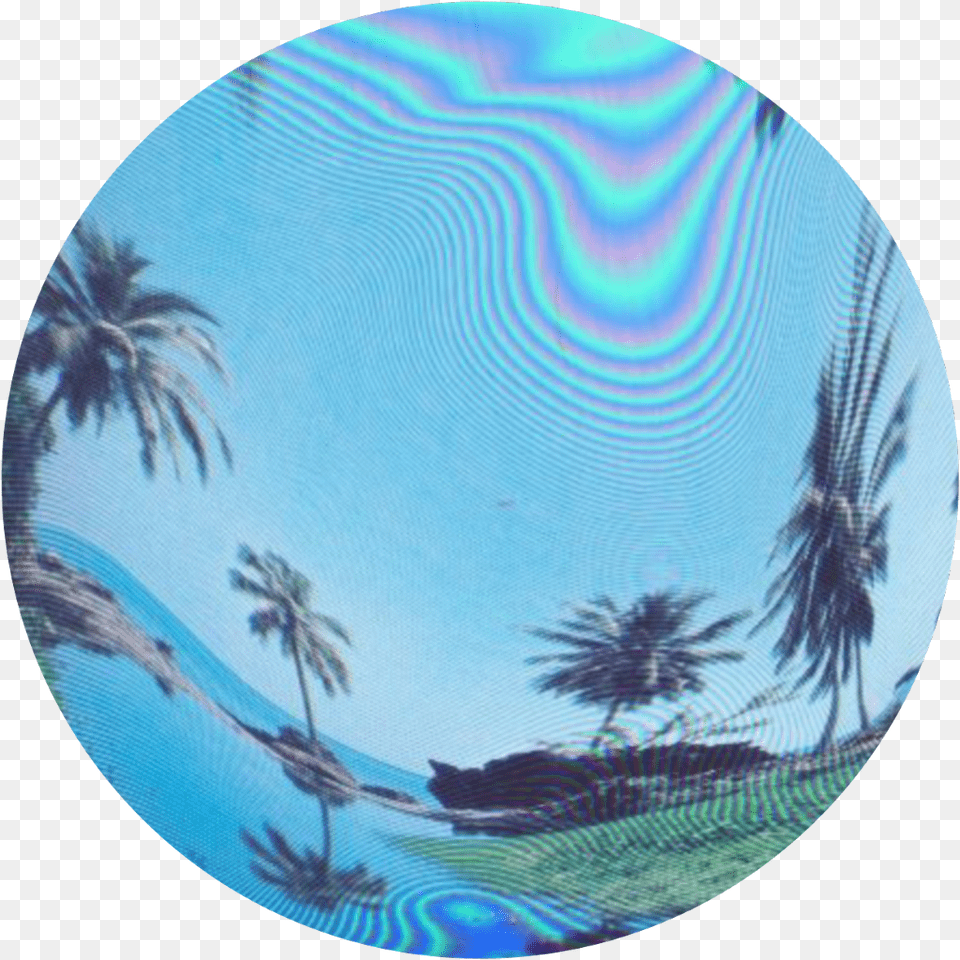 Aesthetic Tumblr Circle Circles Blackground Sick Twitter Headers, Fisheye, Person, Photography, Sphere Free Transparent Png