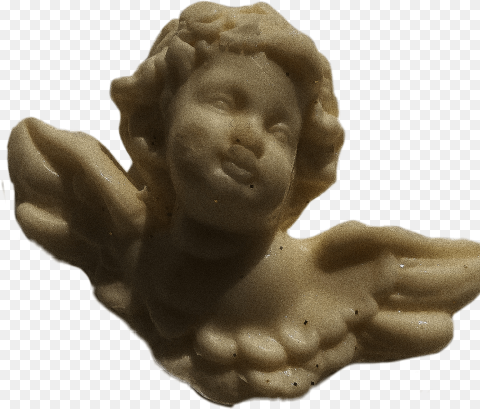 Aesthetic Tumblr Gold Summer Statue, Figurine, Baby, Person, Face Free Png Download
