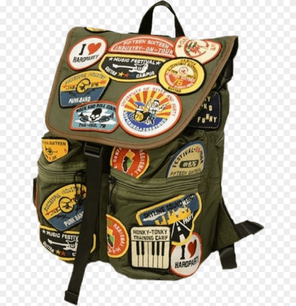 Aesthetic Tumblr Grunge Vintage Moodboard Filler, Backpack, Bag Free Transparent Png