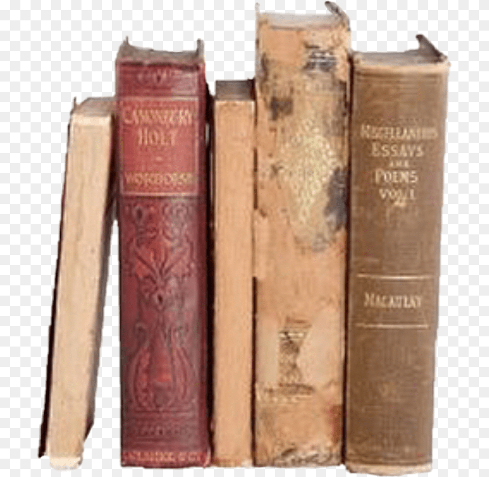 Aesthetic Vintage Books, Book, Indoors, Library, Publication Free Transparent Png