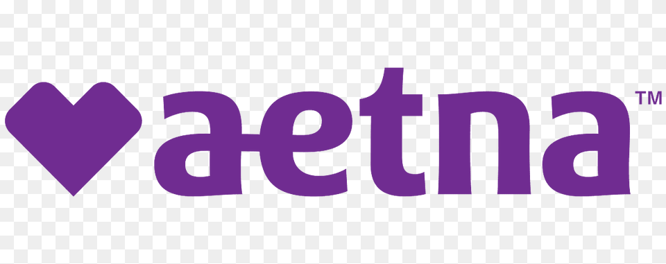 Aetna Logo And Heart, Green, Purple, Text Free Transparent Png