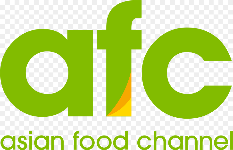 Afc Asian Food Channel Logo, Green, Text, Outdoors, Night Png Image