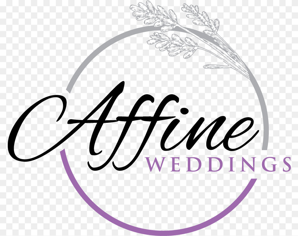 Affine Weddings Logo Anna Written In Cursive, Pattern Free Png Download