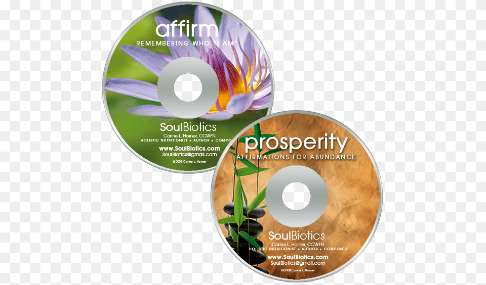 Affirmation And Prosperity Meditation Mp3s With Binaural Cd, Disk, Dvd, Advertisement, Poster Free Png Download