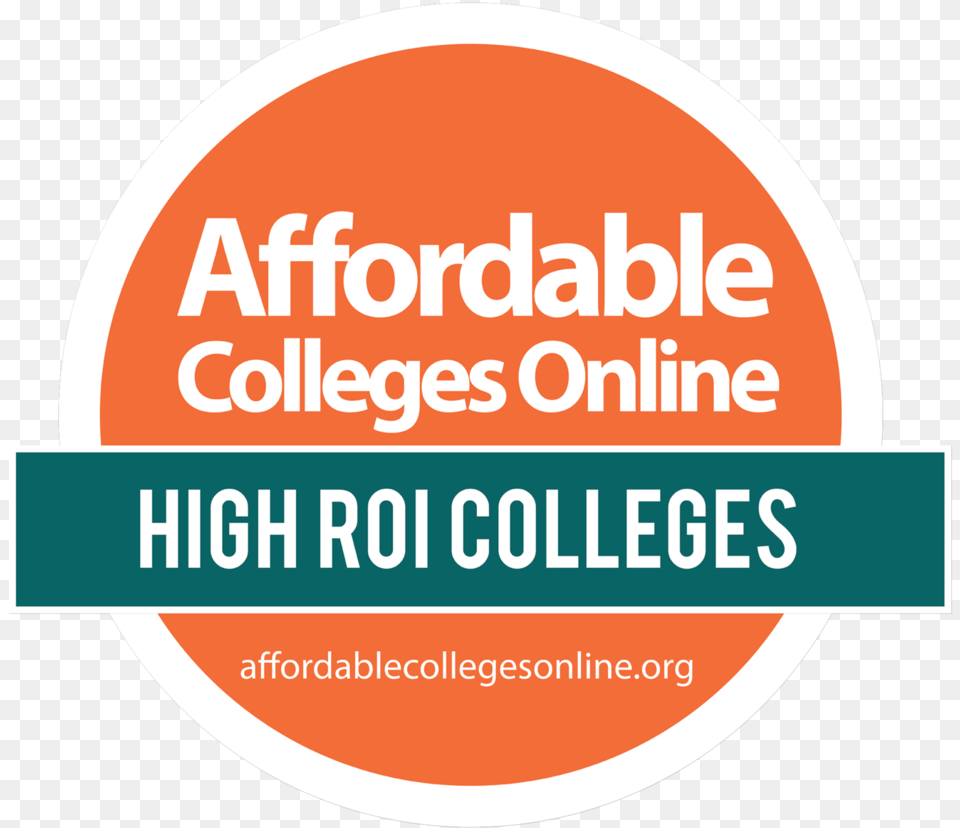 Affordable Colleges Badge, Logo, Sticker, Advertisement Free Transparent Png