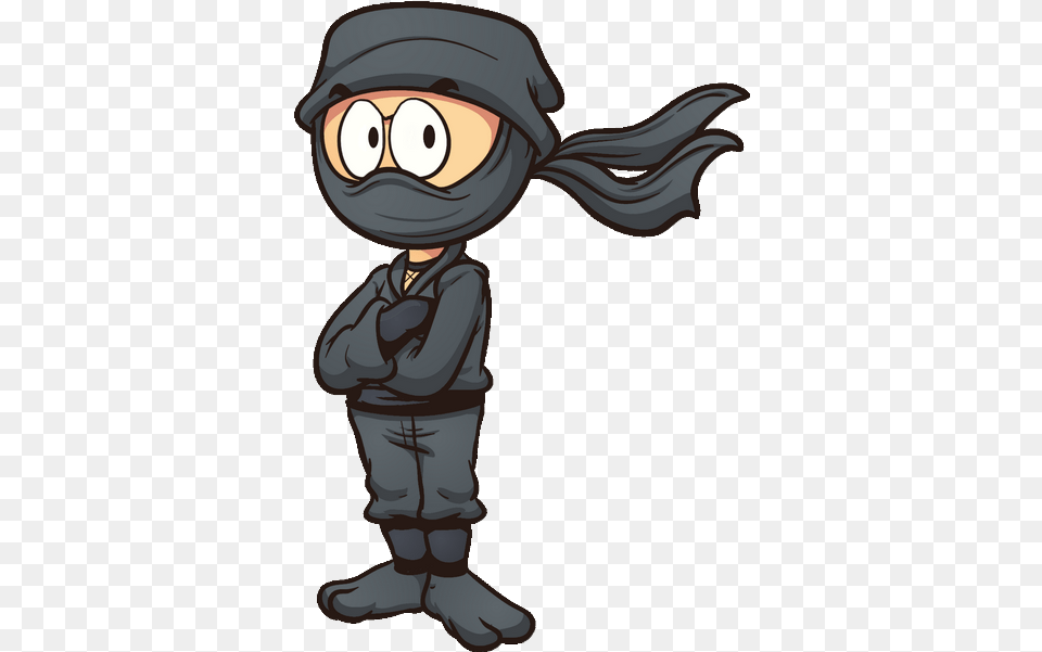 Affordable Custom Apps For Small Business Ninja Cartoon, Book, Comics, Publication, Baby Png