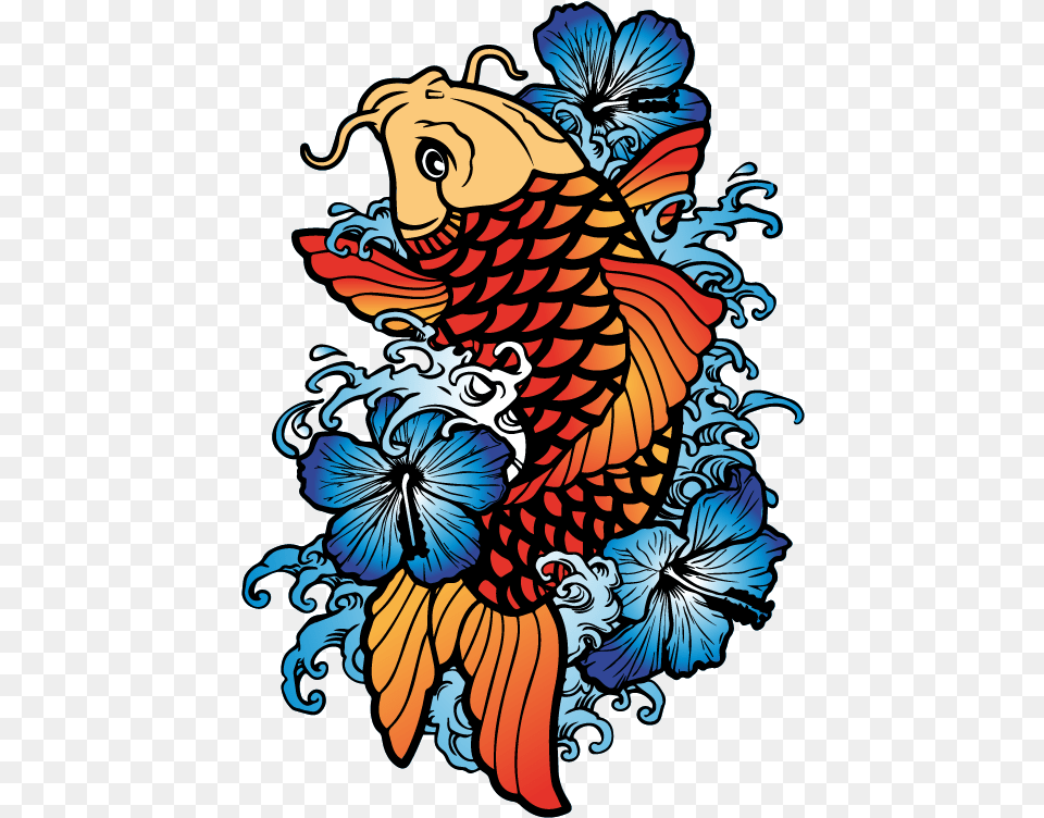 Affordable Gallery Of Awesome Cheap Great Interesting Pez Koi En Color, Art, Pattern, Animal, Graphics Free Png Download