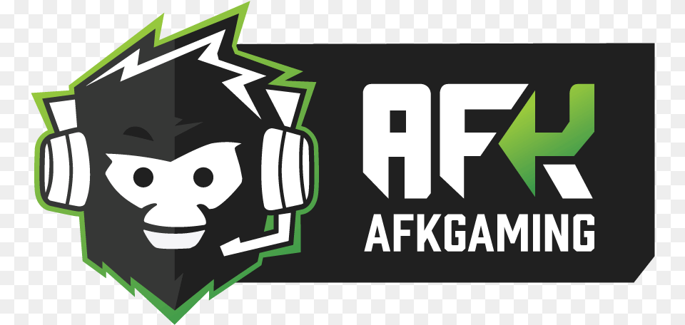 Afk Gaming Afk Gaming Logo, Green, People, Person Free Png