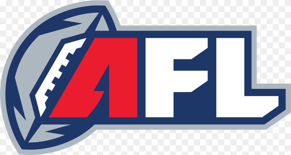 Afl And Espn Announce Media Rights Agreement Arena Arena Football League Logo, Badge, Symbol Png Image