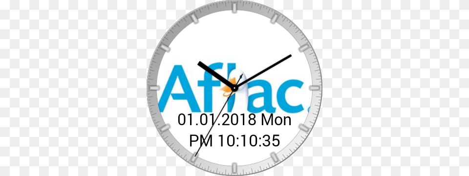 Aflac For G Watch R, Analog Clock, Clock, Disk Png Image