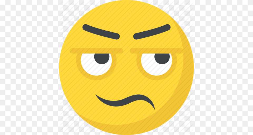 Afraid Confounded Face Confused Emoji Smiley Icon, Disk Free Png Download