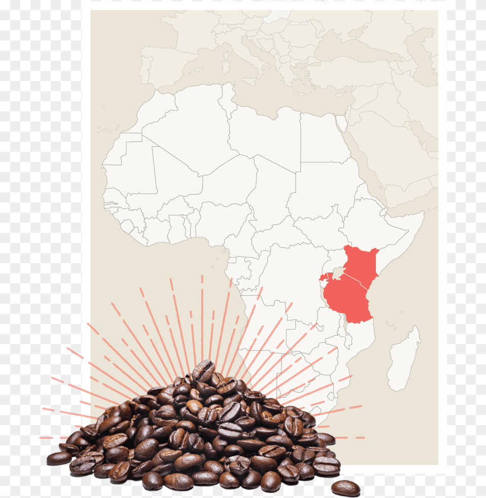 Africa Beans 07 Atlas, Map Free Transparent Png