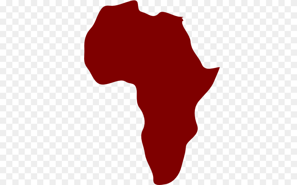 Africa Clip Art At Clker Red Map Of Africa, Logo, Person Free Png
