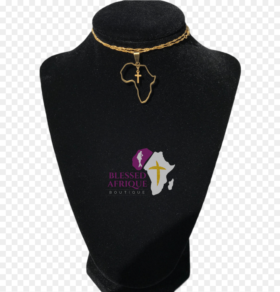 Africa Cross Clipped Rev 1 Cross Necklace, Accessories, Pendant, Adult, Male Free Transparent Png
