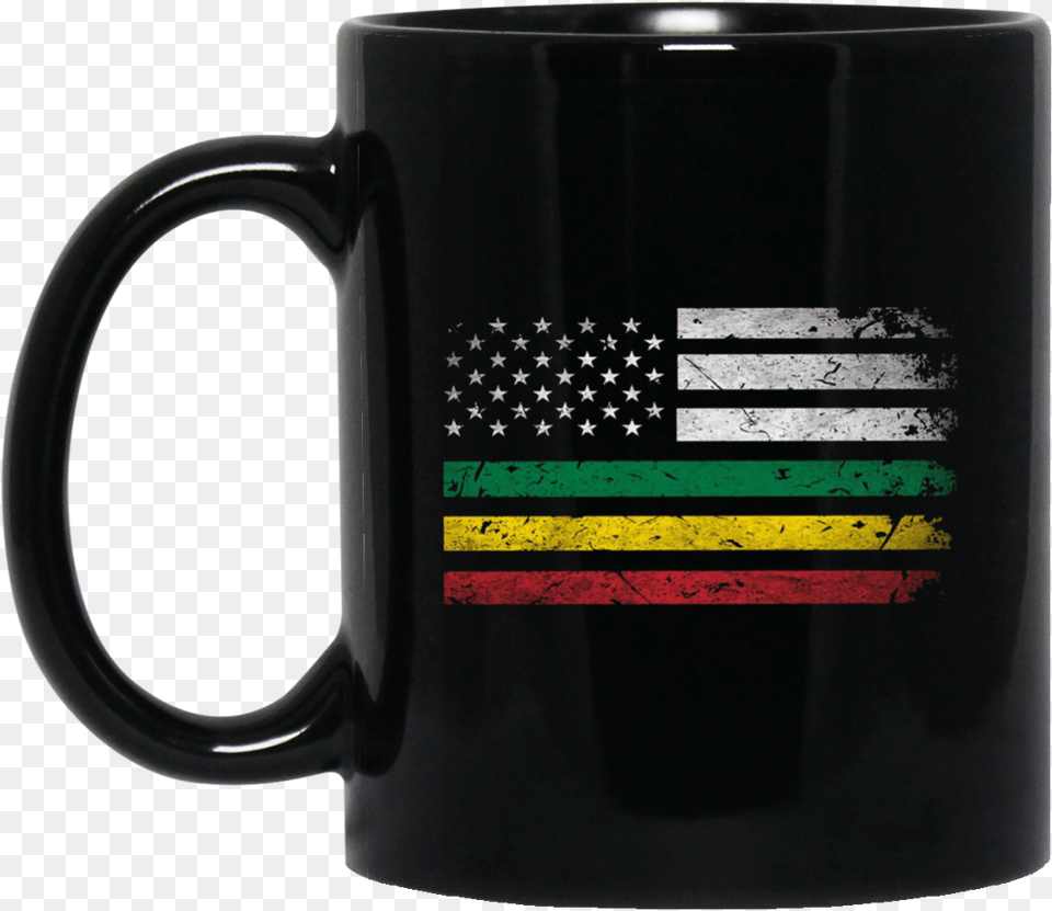 Africa Flag African American Flag Rasta Reggae Beer Stein, Cup, Beverage, Coffee, Coffee Cup Free Png Download
