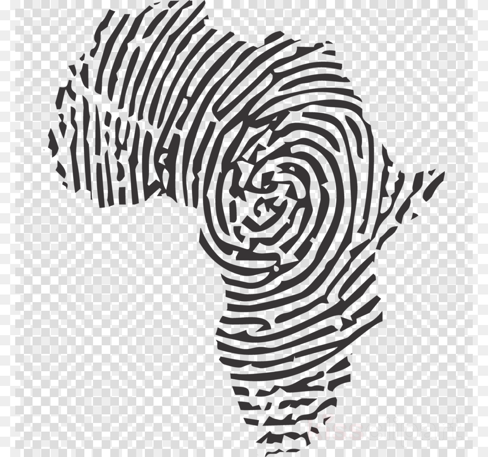 Africa Head Finger Print, Spiral, Pattern, Accessories, Formal Wear Free Transparent Png