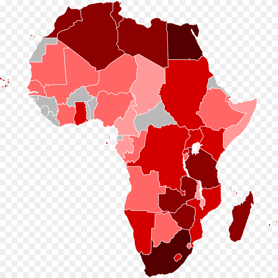 Africa Map, Chart, Plot, Atlas, Diagram Png Image