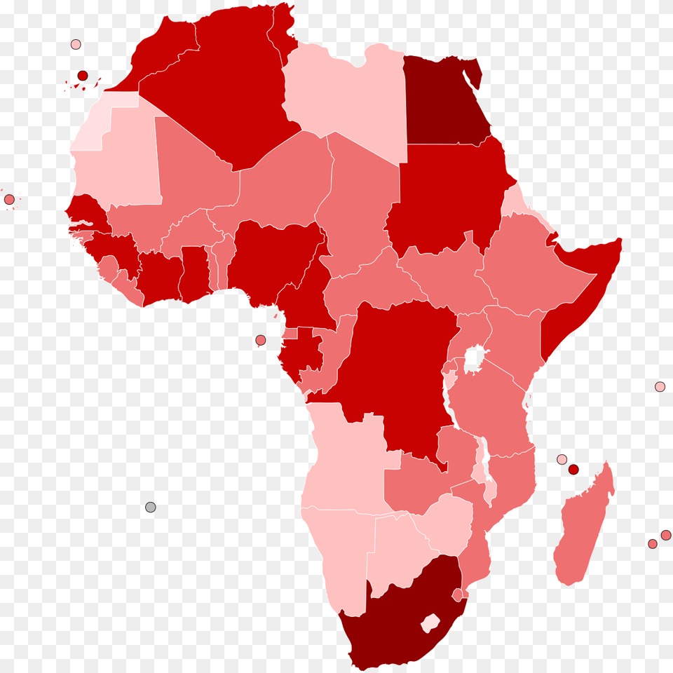 Africa Map, Chart, Plot, Atlas, Diagram Free Png Download