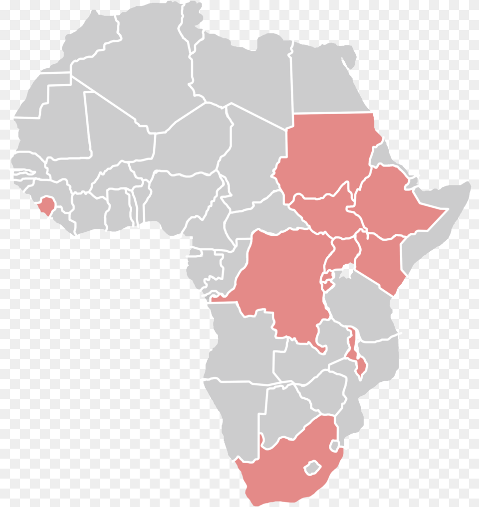 Africa Map, Atlas, Chart, Diagram, Plot Free Png