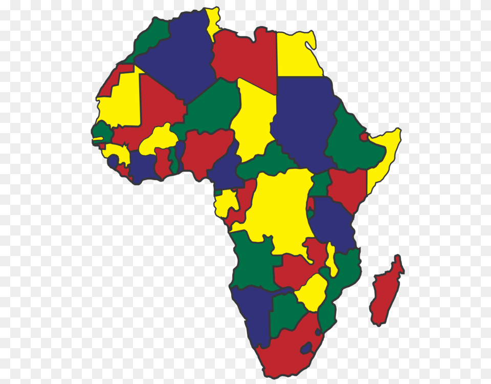 Africa Map Continent, Chart, Plot, Atlas, Diagram Png