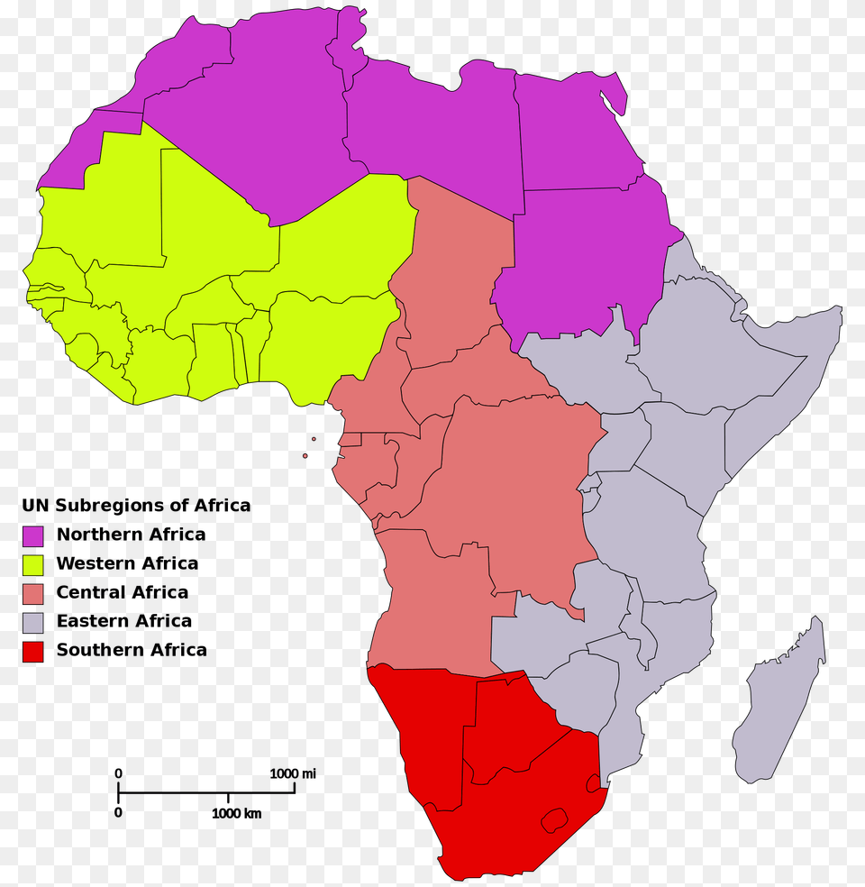 Africa Map Regions, Atlas, Chart, Diagram, Plot Png