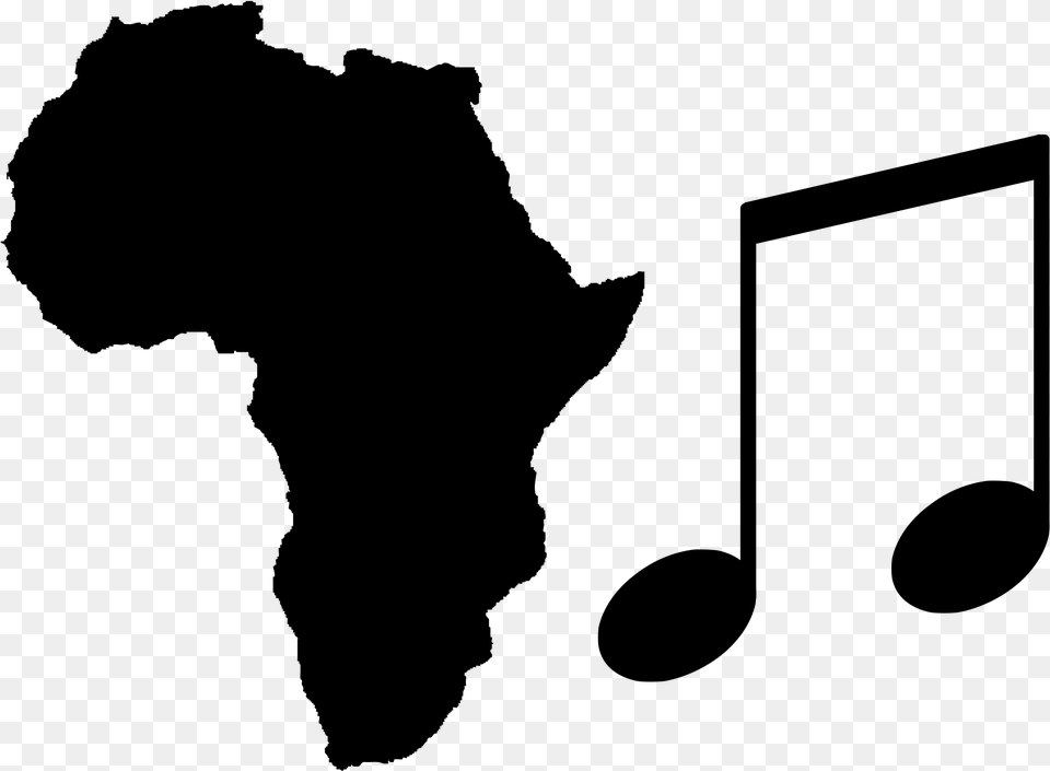 Africa Music Zp 8th Notes Great Lakes District Africa, Gray Free Png Download