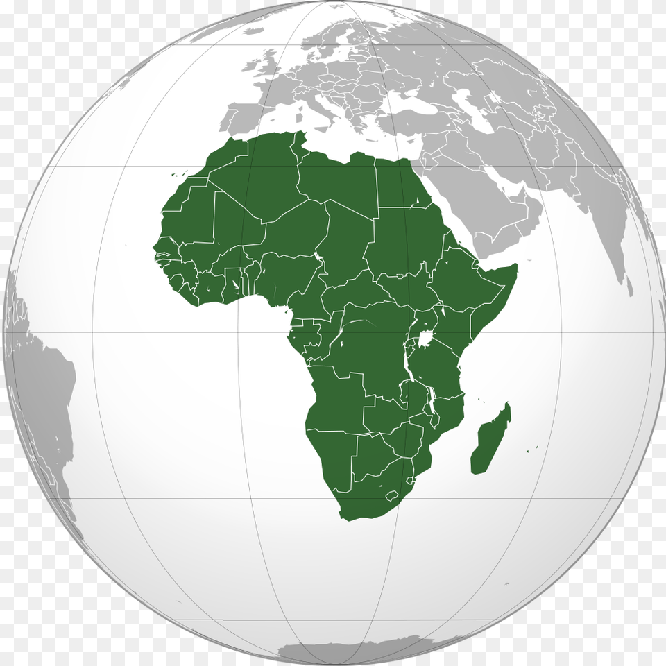 Africa Region Afryka Wikipedia, Astronomy, Outer Space, Planet, Globe Png Image