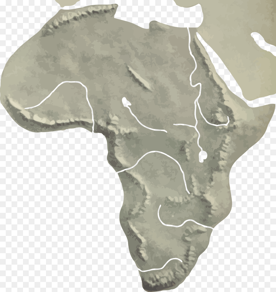 Africa Relief Map Clip Arts Relief Africa, Baby, Person Free Png