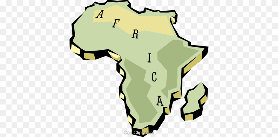 Africa Royalty Vector Clip Art Illustration, Chart, Plot, Map, Atlas Free Png