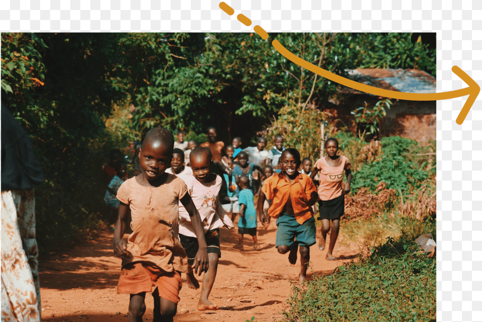 Africa Sunrise Empower W Arrow, Boy, Person, Male, Child Free Png