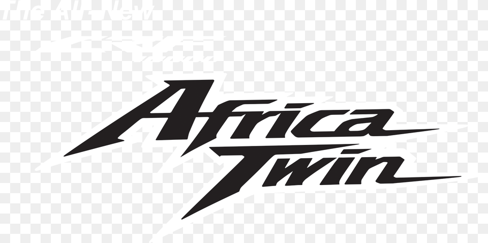 Africa Twin Africa Twin Logo, Text, Blade, Dagger, Knife Png Image